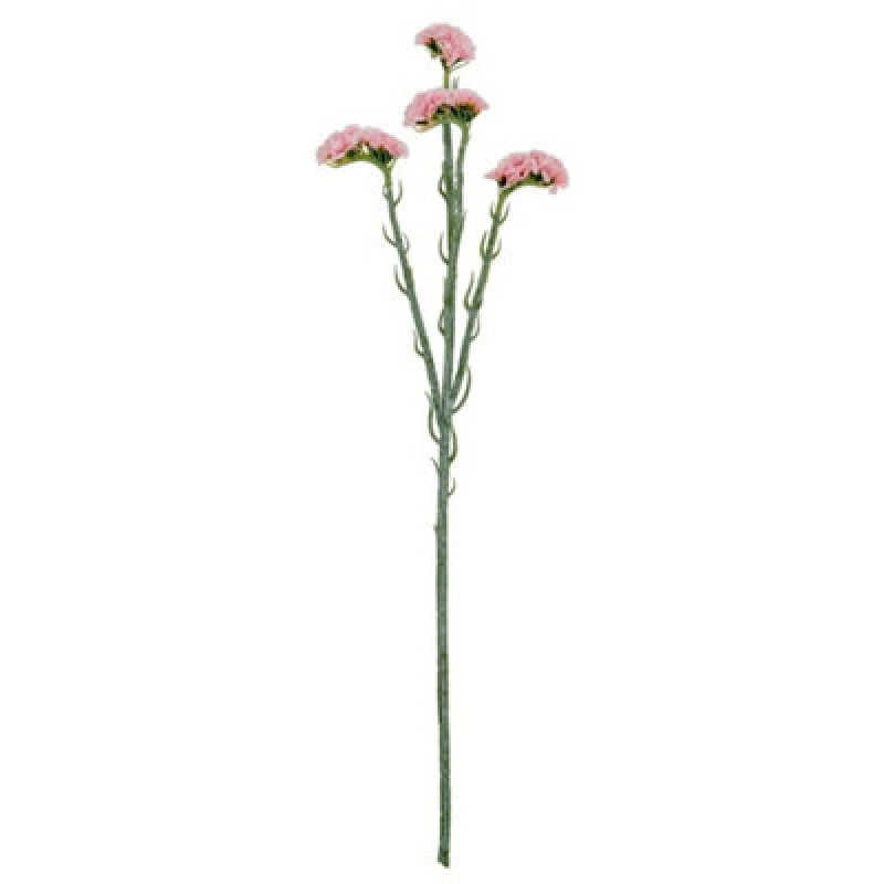 Image of Hill Interiors Pink Statis Spray Artificial Flower - Plastic - L18 X W10 X H64cm - Pink