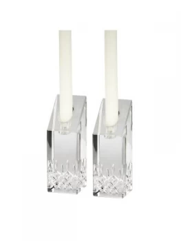 Image of Waterford Lismore essence candlesticks set of 2