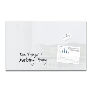 Image of Sigel Artverum High Quality Tempered Glass Magnetic Board with Fixings 780x480mm White