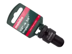 Image of Metabo 628837000 Impact Wrench to Driver 1/2in to 1/4in Adaptor