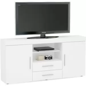 Image of Edgeware 2 Door 2 Drawer Sideboard White