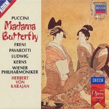 Image of Giacomo Puccini - Madama Butterfly Freni Pavarotti Ludwig by Giacomo Puccini CD Album