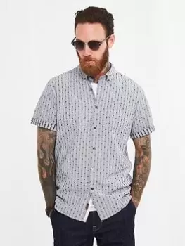 Image of Joe Browns Cool And Casual Shirt - Blue Size S, Men