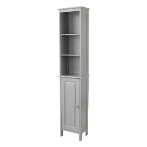 Image of Lloyd Pascal Chadworth Tallboy Storage Cabinet - Grey