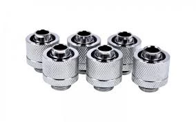 Image of Alphacool Eiszapfen 16/10mm Chrome Compression Fitting