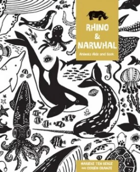 Image of Rhino and narwhal by Corien Oranje