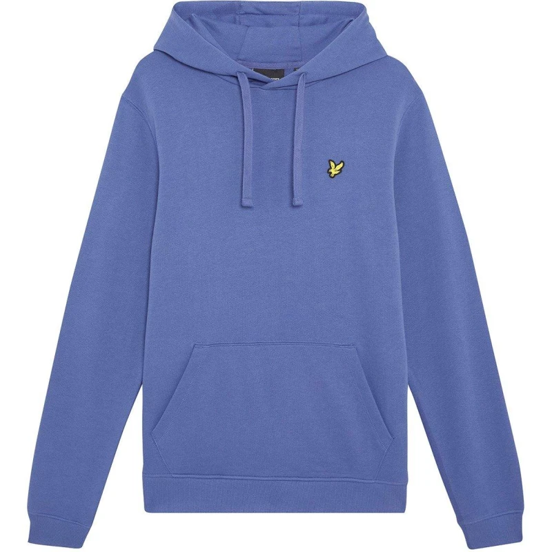 Image of Lyle and Scott Basic Logo Hoodie Twilight male L