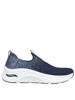 Image of Skechers Arch Fit D'lux Key Journey Trainer - Navy, Size 8, Women