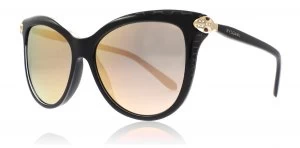 Image of Bvlgari BV8188B Sunglasses Black Metal Scale 54294Z 57mm