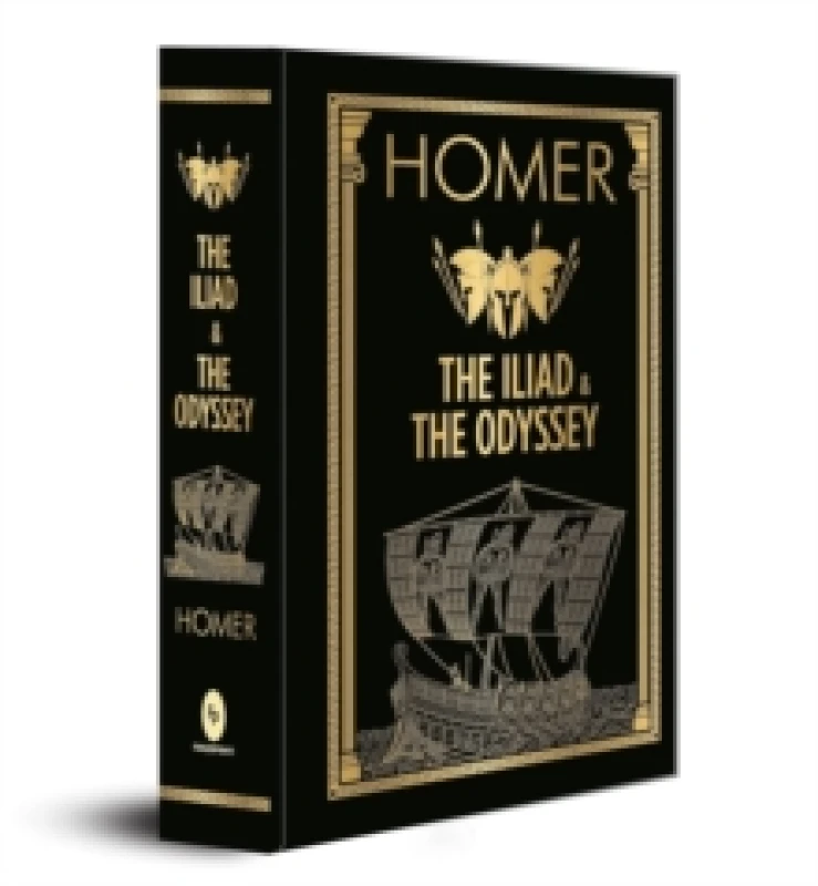 Image of HOMER: The Iliad & the Odyssey : Deluxe Hardbound Edition Hardback
