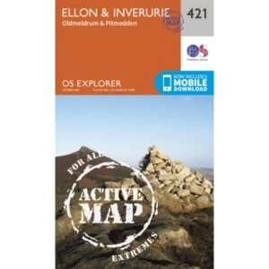 Image of Ellon and Inverurie by Ordnance Survey (Sheet map, folded, 2015)