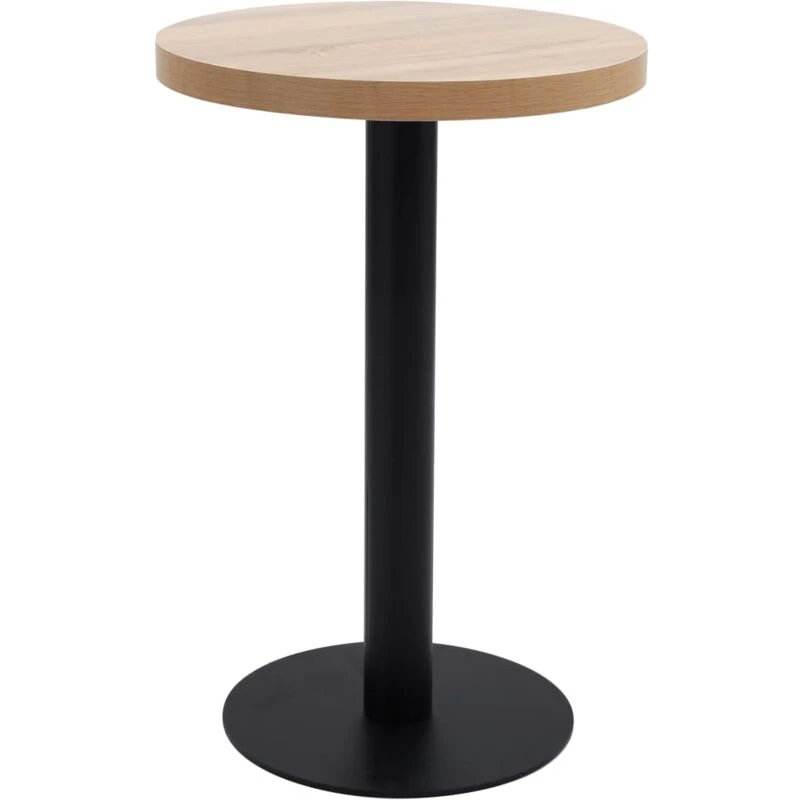 Image of VIDAXL Bistro Table Light Brown 50cm MDF vidaXL 286418