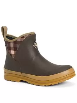 Image of Muck Boots Originals Ankle Wellington Boots - Brown , Brown, Size 5, Women