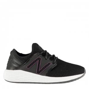 Image of New Balance Fresh Foam Cruz Ladies Trainers - Black/Magnet
