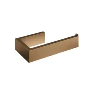 Image of Brushed Bronze Toilet Roll Holder