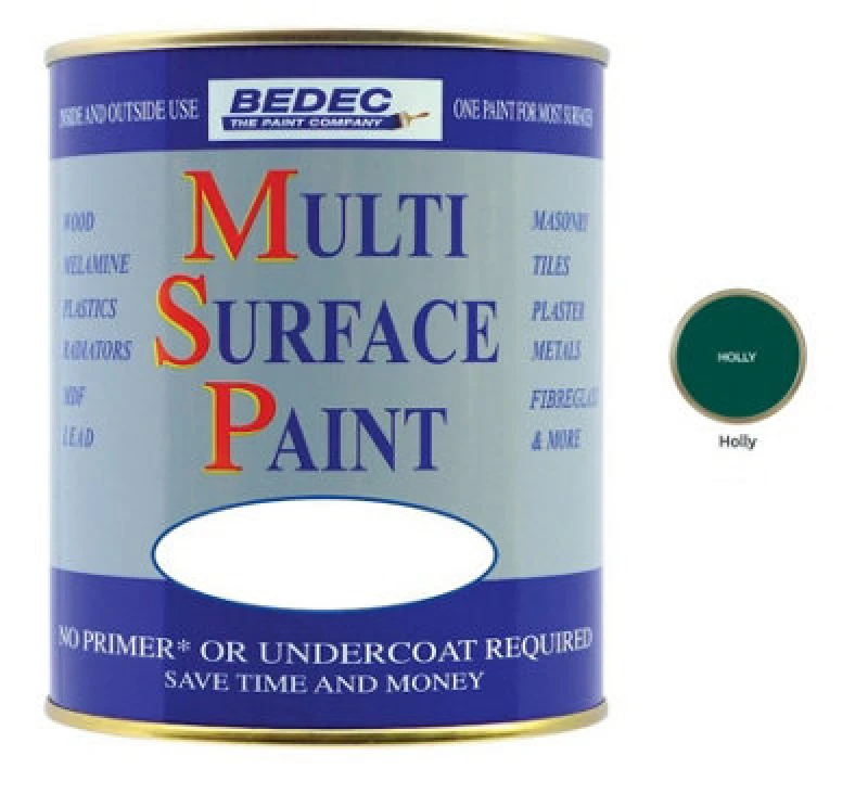 Image of Bedec 750Ml Multi Surface Paint Gloss Holly