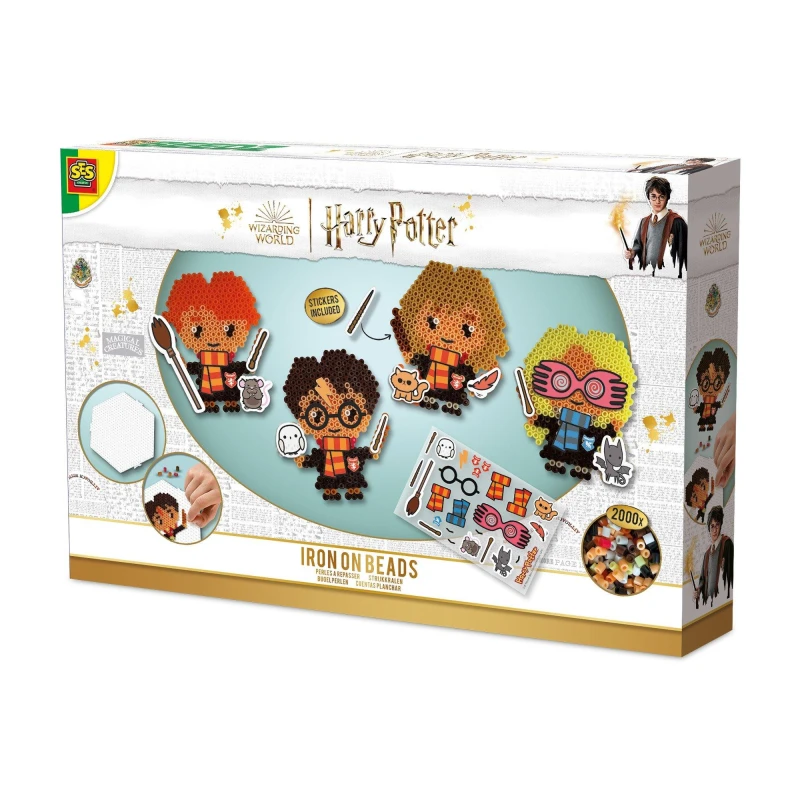 Image of SES Creative Harry Potter Characters Iron-on Beads Kit Multi