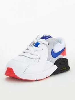 Image of Nike Air Max Excee Infant Trainers - White/Blue/Red