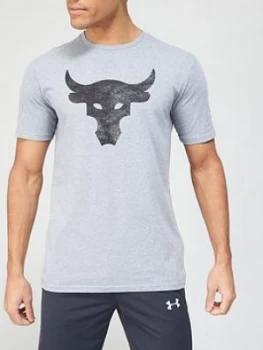 Image of Urban Armor Gear Project Rock Brahma T-Shirt - Grey