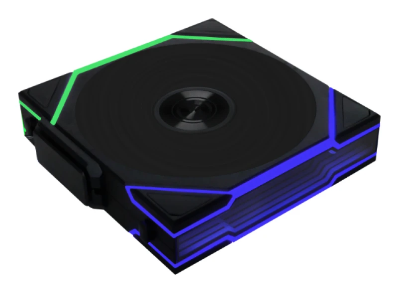 Image of Lian Li UNI FAN TL LCD Wireless 120 Black Single Fan Pack - 12TLLCD1W1B