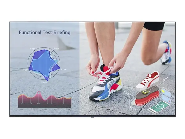 Image of LG 65UL3J-E Digital signage display 165.1cm (65') IPS 400 cd/m 4K Ultra HD Blue Built-in processor Web OS 16/7 65UL3J-E