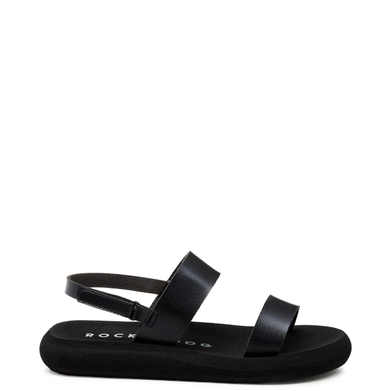 Image of Rocket Dog Womens Sunshine Ankle Strap Sandals UK Size 8 (EU 41) Black RKD299-BLACK-8