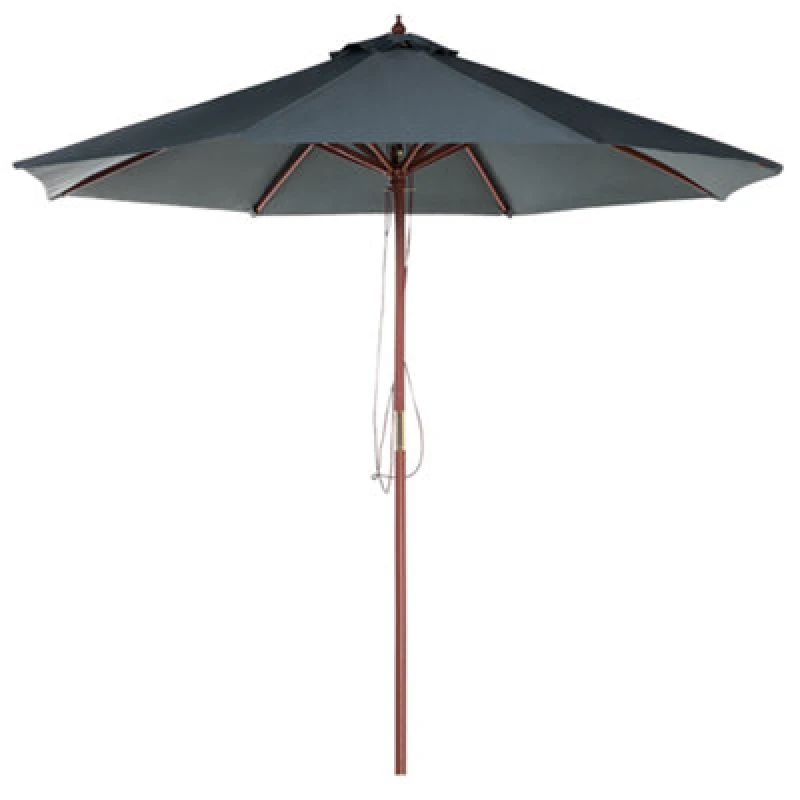 Image of Beliani Market Parasol 270 Cm Toscana Dark Grey