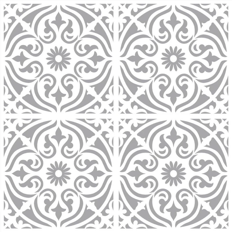 Image of Unbranded Stencil for Walls, Floors & Patios Henley Wall Art 30CMX30CM OPAQUE 40519290000