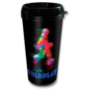 Image of Coldplay - Fuzzy Man Travel Mug