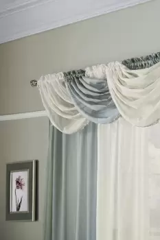 Image of Glitter Voile Swag Panel