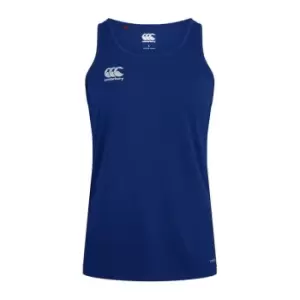 Image of Canterbury Vapodri Poly Royal Tank Top Mens - Blue