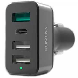 Image of Romoss Rocket Power Lite 3A 4-Port Car Charger