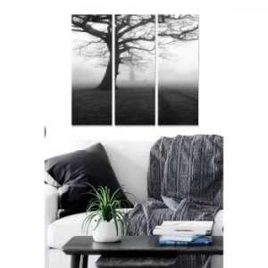 Image of MDF450854 Multicolor Decorative MDF Painting (3 Pieces)