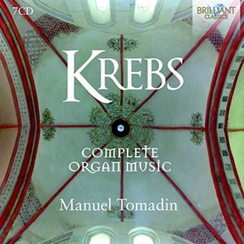 Image of Manuel Tomadin - Krebs: Complete Organ Music CD