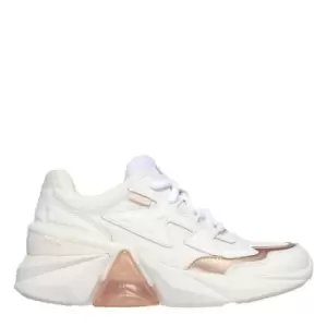 Image of Skechers D Lite Air Womens Trainers - White