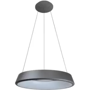 Image of Cristal Lizer LED Pendant Light 21W 1234Lm 3000K Grey