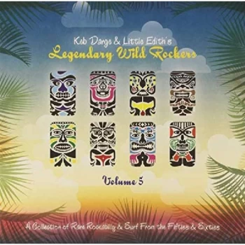 Image of Various Artists - Keb Darge and Little Edith's Legendary Wild Rockers Vinyl