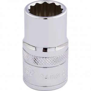 Image of Draper 1/2" Drive Hi Torq Bi Hexagon Socket Metric 1/2" 14mm