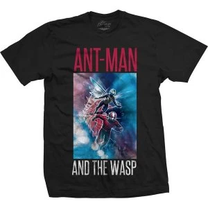 Image of Marvel Comics - Ant Man & The Wasp Action Block Unisex Medium T-Shirt - Black