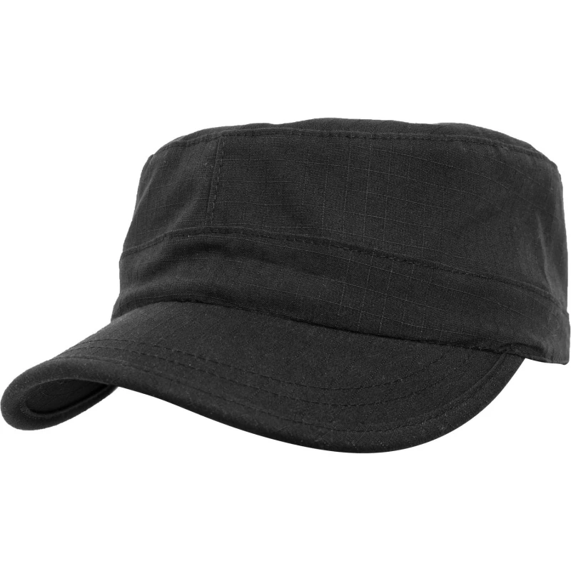Image of Flexfit by Yupoong Mens T Gun Ripstop Cap in Black Male One Size