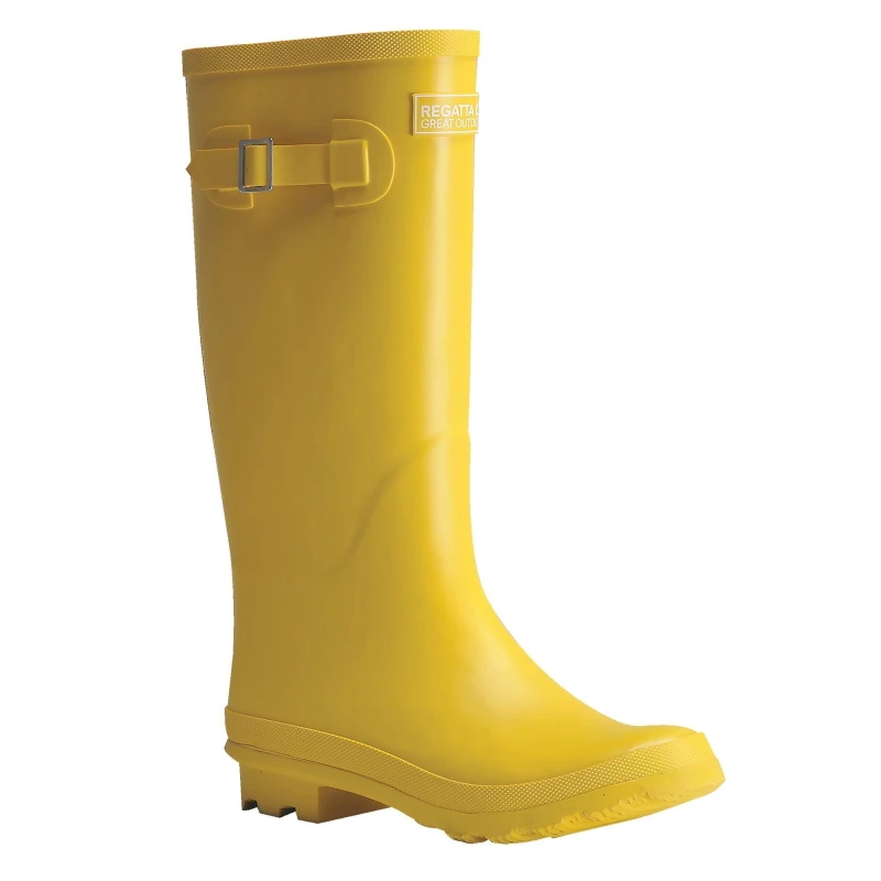 Image of Regatta Lady Fairweather II Wellies Maize Yellow female 8 (42)