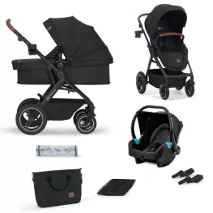 Image of Kinderkraft Travel System Pushchair 3in1 B-TOUR - Black