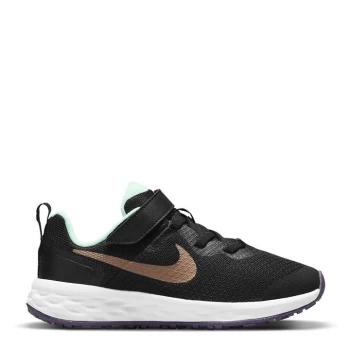 Image of Nike Revolution 6 Little Kids Shoes - Black/RedBronze