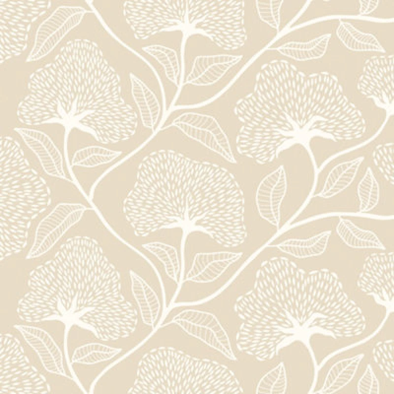 Image of Hoopla Walls Dash Trail - Oatmilk 10M Wallpaper