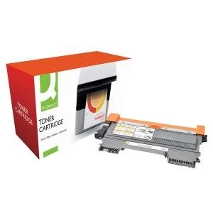 Image of Q-Connect Compatible Solution Brother Black Laser Toner Ink Cartridge TN2210