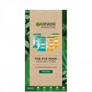 Image of Garnier Sheet Mask Eye Mask Collection with 4 Eye Masks