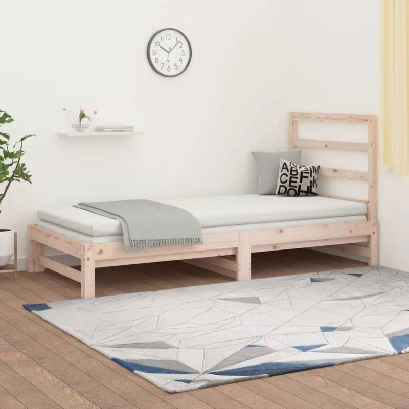 Image of JINLEFU Pull-out Day Bed without Mattress 2x(90x200) cm vidaXL JRVDZX-3108302_DE
