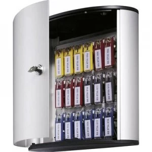 Image of Durable Key cabinet KEY BOX 18 - 1951 1951-23 No. of hooks 18 Silver (metallic)