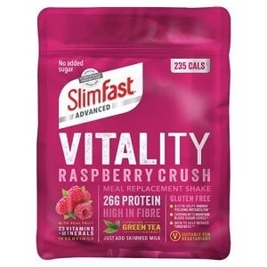 Image of SlimFast Vital Raspberry Crush Powder 400g