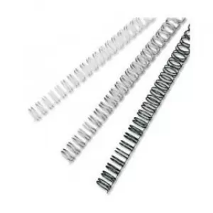 Image of GBC A4 5mm Binding Wire Elements 34 Loop 35 Sheet Capacity Black Pack of 100